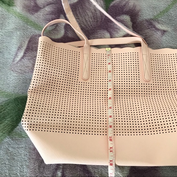 Neiman Marcus State of Escape Perforated Tote Bag - Picture 11 of 13